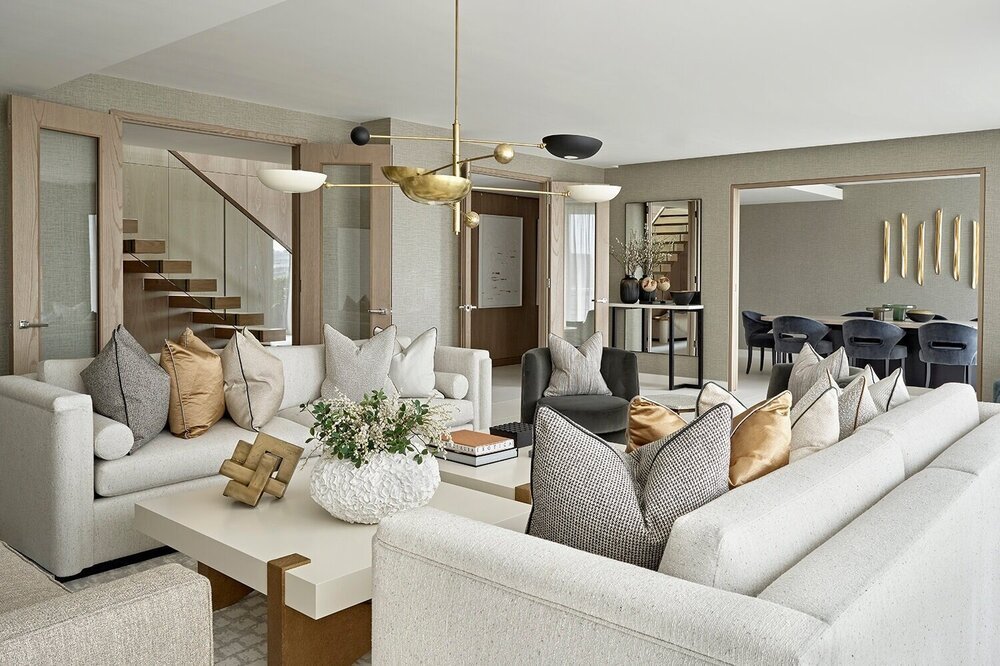 Luxury bedroom interior