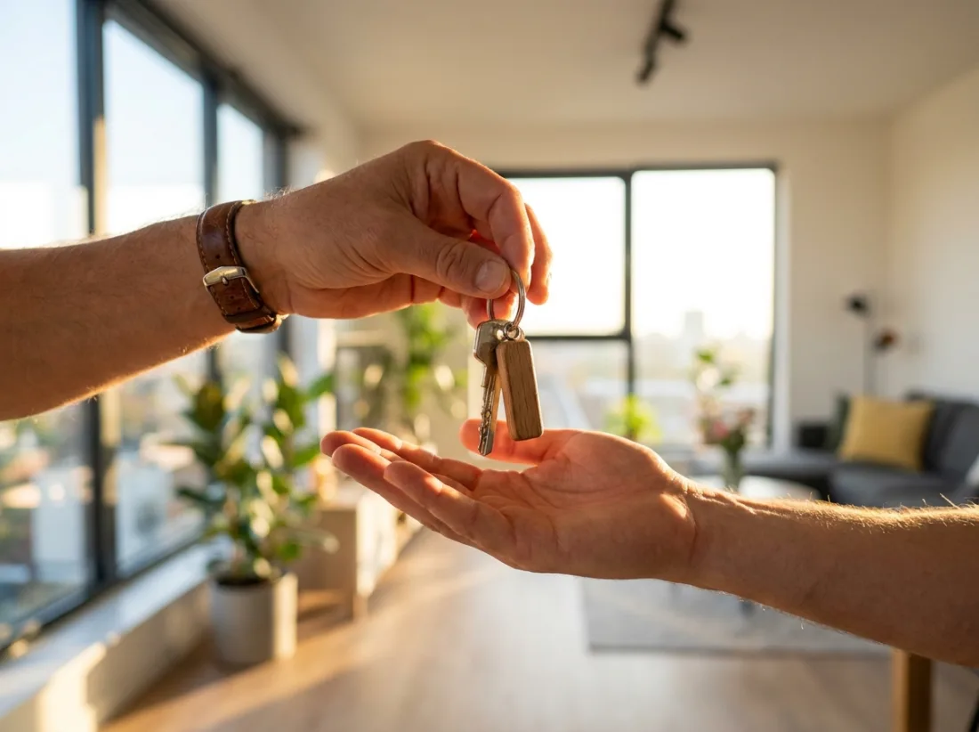 Property handover keys